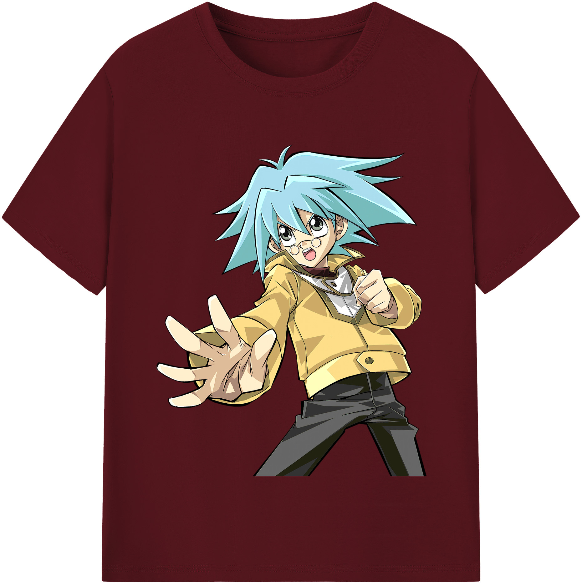 （画像用） 遊☆戯☆王 Yu-Gi-Oh! 綿100％半袖Tシャツ（フロントプリント）